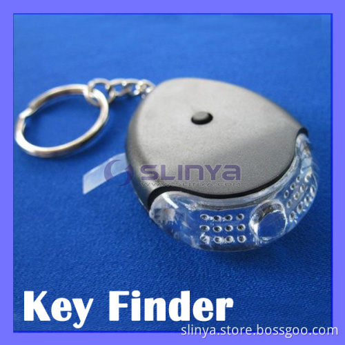 LED Torch Sound Control Anti Lost Key Finder Keychain Whistle (SL-340)